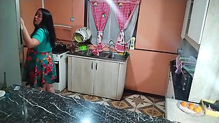 When you have a wife who loves sex, you fuck her everywhere. Sex in the kitchen