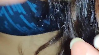POV Handjob Putting Condom and Ride Big Dick
