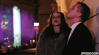 Looking-good Eden Ivy and Stanley Johnson at inked trailer