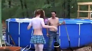 Skinny Pale Redhead Crossdresser Amateur