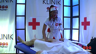 One Woman, Lots of Cocks - She Gets Pissed off and Teased