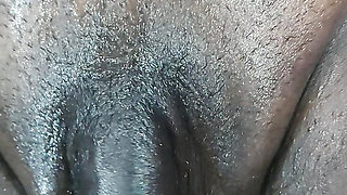 Oil handjob to brother in law dick by his in the bedroom