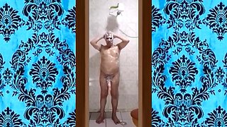 O Meu Banho Gostoso Com o Pau Duro 010