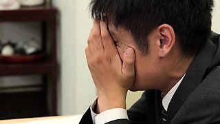 Japanese group sex with pussy licking and fucking