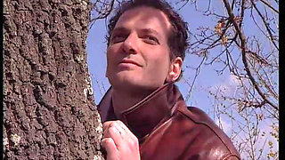 This Italian Slut Sucks and Takes the Cocks of Three Hunters