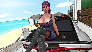 Hentai anime fun with domestic cartoons getting it on