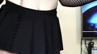 Amateur crossdresser hot solo