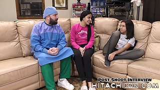 Pothead Alix Avery goes through another round of mandatory vibrator orgasms with Dr. Tampa