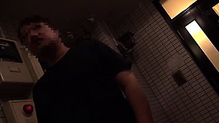 Two asian foot fetish school girl tease a cock