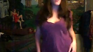 My First Striptease on Webcam