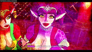 Futa, futa animation, threeway