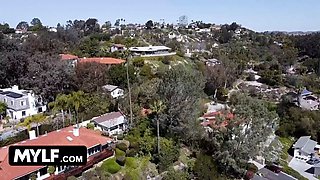 Freeuse cougar - Big Assed huge titted mylf Leya Falcon gets free used and facehole fucked by teen rod