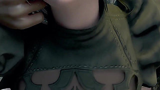 Madruga3d Tight, Dirty Pussy and Juicy Big Ass Intensely Fucked, Covered in Cum, Gaping Hardcore Pleasure