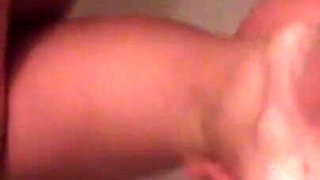BBW couple in shower