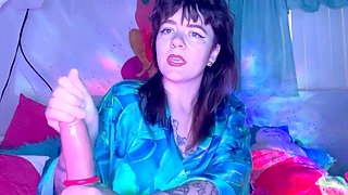 Lingam massage, tender sex, handjob pov