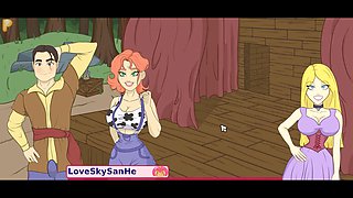 Housewife enjoys futanari action in an Asian manga adventure