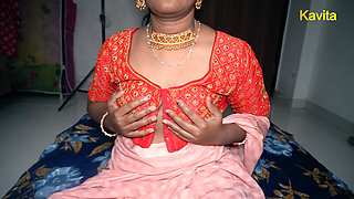 Desi Indian Kavita Close up Fuck with Hairy Pussy and Happy Riding