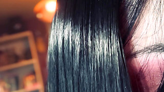 Filthy Cougar Tina Snua Dangles Her Cigarette For You - Smoking Nose Exhales SFW