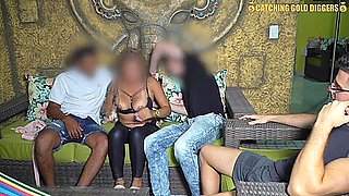 Son Having A Threesome With His Colombian Stepmom For Money