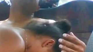 A Sensual Blowjob in the Car