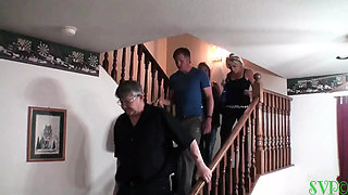 Step-granny Joins the Family in a Sexual Free for All