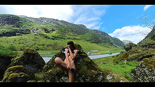 Masturbation with a Beautiful Views