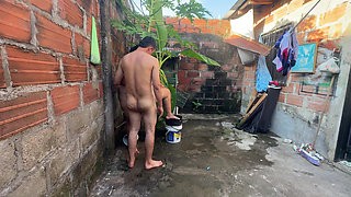 MY NEIGHBOR COMES INTO MY HOUSE SEES ME IN THE GARDEN THIS HAPPENED