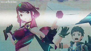 Gunvolt's Lola Finds Herself in a Mixed Gangbang After Getting Invited to Smash Bros