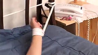 Wild And Kinky Amateur Brunette Babe Amazing BDSM Show