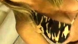 Blonde MILF with Big Boobs Playing Cam Free Porn