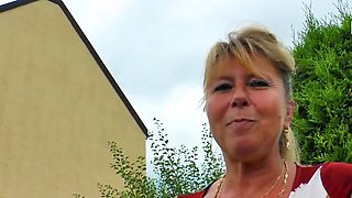 Bisexual FFM threesome with married couple at casting