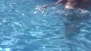 Yesterday’s Filming Day Ended with a Dip in the Pool