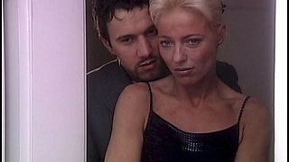 Sex in the Toilette with the Black Girl While a Couple Is Watching