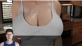 Melinda Spilled Milk Over Her Boobs