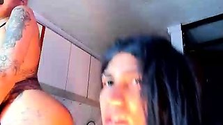 Amateur busty shemale fucks gay dude