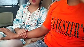 Cute Desi Bhabhi Fucked Hard in Car Outdoor - Risky Public Sex with Big Dick