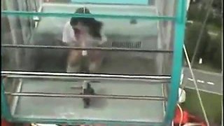 WEBCAM - japanese girl nudity masturbating in Ferris wheel