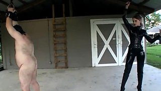 Cfnm euro femdoms jerking cock