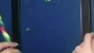 Threesome with the Trainer Under the Shower