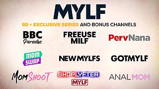 Berry is observing xxx On The Couch when he notices something funny - his stepmom is in the flick!