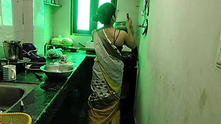 Desi Maid Fucked in the Kitchen