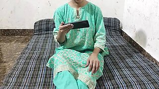 Bhabhi Indian sexy lecture with step-brother
