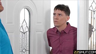 Jealous Step Son Fucks Stepmom To Stop Her Dates - MILF Family Taboo