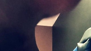 Throat Goat Gagging on Her Black King
