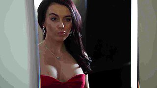 Brunette babe chelsea french solo masturbation