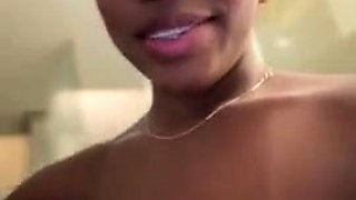 Hot Black Maid Does Some Webcam Black and Ebony