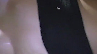 Petite Blonde Gets Into Interracial Gangbang and Bukkake