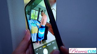 Cum Hungry Stepsis Leana Lovings Creatively Seduces Stepbro to get HUGE Cum Load