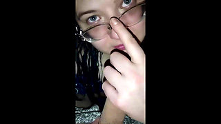 I Suck a Dick and Swallow Sperm Close-up