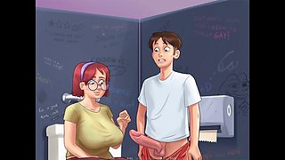 Cartoon porn games, summertime saga, cartoon sex